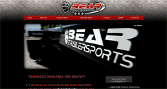 Desktop Screenshot of beartrailersports.com